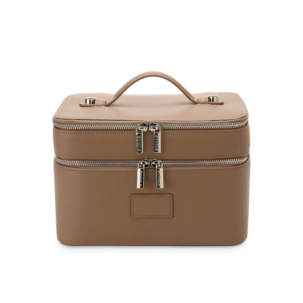 Etoile Double Vanity Case in Cappuccino